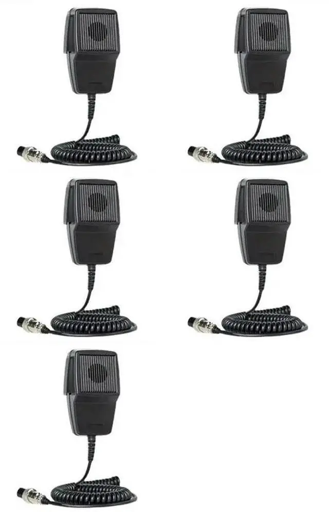 Main image of 5X CB-507 Microphone 4 Pin Connector Mobile Radio Speaker For Cobra Uniden Galaxy Car CB Radio Two Way Radios