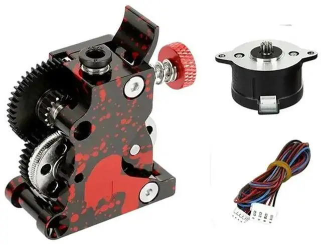 Main image of Dual Gear All l Extruder Drive Gear For HGX LITE 2.0 Helical Tooth Large POM 3D Printer Accessories