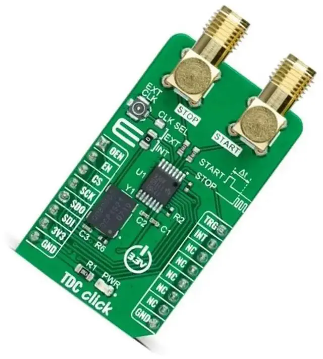 Main image of Digital Converter TDC Click Module-MIKROE-4770 TDC7200PWR Mikroe TDC Click Module-