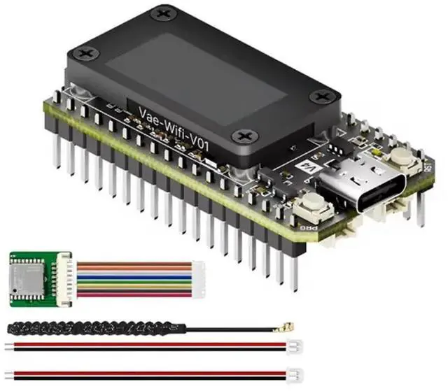 Main image of V4 Lora 32 Dev Board ESP32-S3 SX1262 28Dbm Featuring 0.96In OLED, GPS& 16MB Flash Suitable For Iot Mesh Gateway Projects