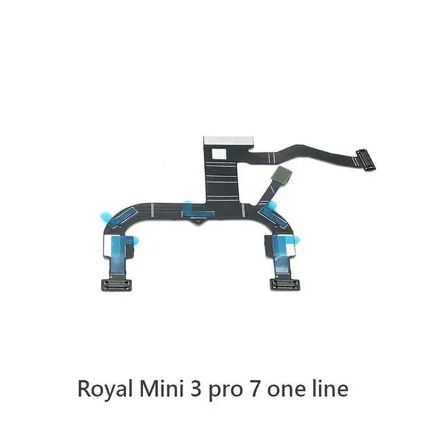 Alt view image 2 of 3 - For Mini 3 Pro Gimbal Part Gimbal Housing Shell PTZ Cable 7 In 1 Flex Cable Yaw Roll Motor Arm Rubber Damping