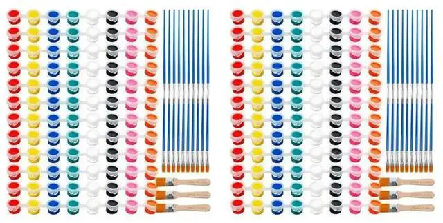 Main image of 40 Pack Mini Acrylic Paint Sets,For Art Craft Painting,Washable Paints Set For Home Birthday Party DIY Favors