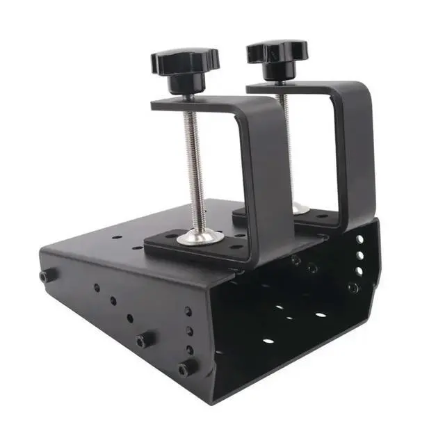 Alt view image 3 of 3 - Z9 Game Steering Wheel Fixed Desktop Bracket 4 Adjustable Angle 15 Degree Wear-Resistant Custom Mounting For V12lite FANATEC