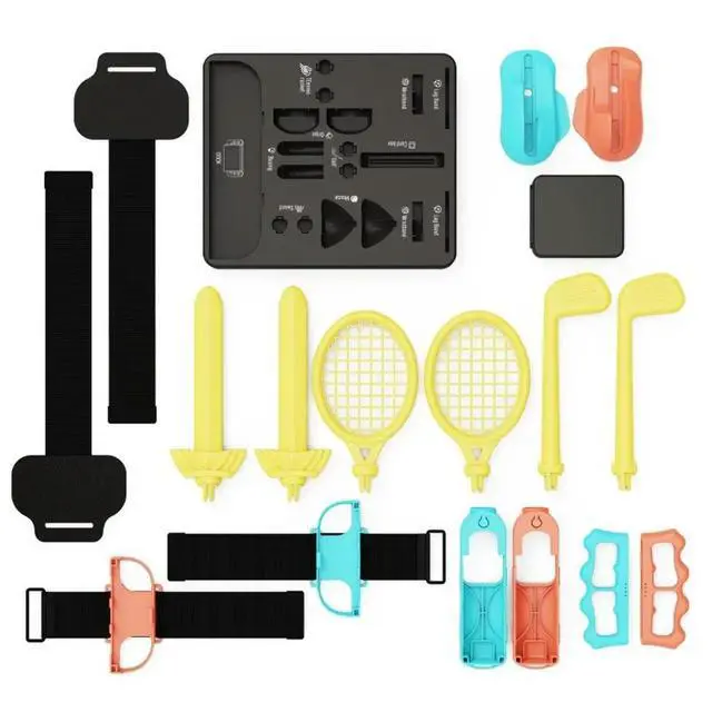 Alt view image 3 of 3 - For Switch 2 For Sports Accessories Kit With Organizer Stand- For Sports Games Family Compatible Bundle