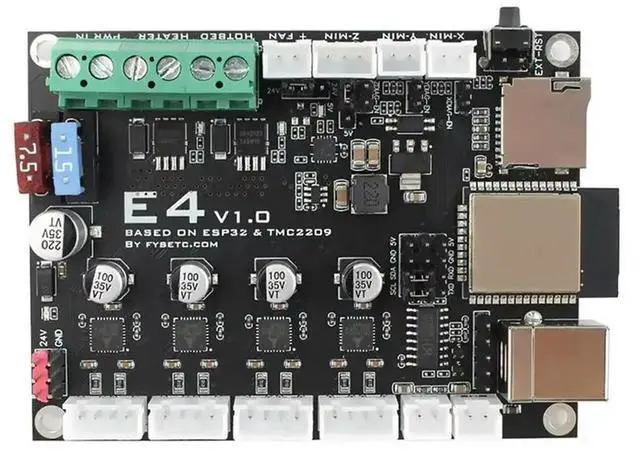Main image of For FYSETC E4 Board With Built-In Wi-Fi And Bluetooth- TMC2209 240Mhz 16M Flash 4 Pcs 3D Printer Control Board