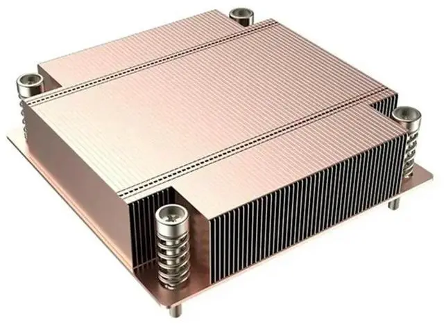 Main image of 1U Passive Fanless CPU Cooler 78X78mm, 200W For LGA1700 Socket, For TDP Heat Sink For Server PC