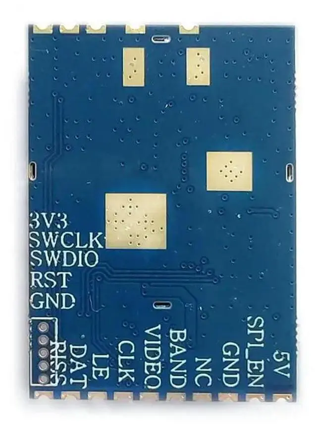 Main image of RF7500 FPV Analog Video Receiver Module VRX 6G-7.2Ghz SPI Interface Superior RSSI Signal Performance