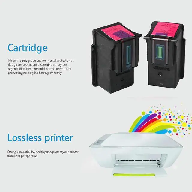 Alt view image 3 of 3 - Printer Cartridges Chip Cartridge Ink Cartridge Suitable For PG240 CL241 MG2180 MX378 MG3180(Black 2 Pack)