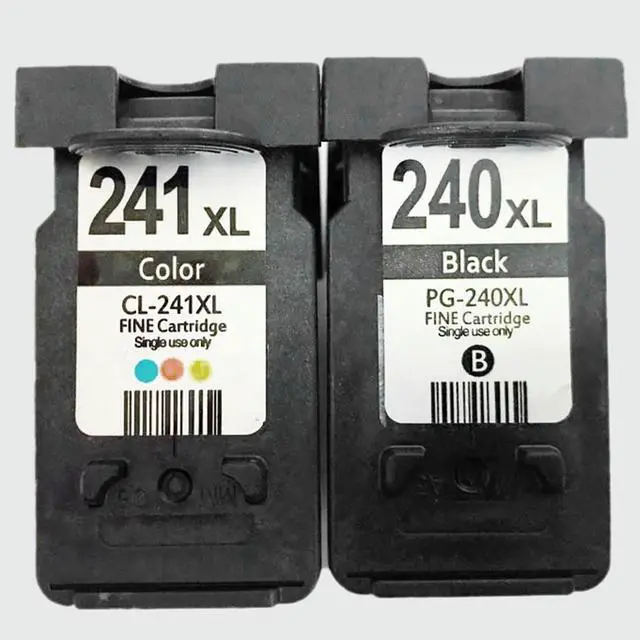 Main image of Printer Cartridges Chip Cartridge Ink Cartridge Suitable For PG240 CL241 MG2180 MX378 MG3180(Black 2 Pack)