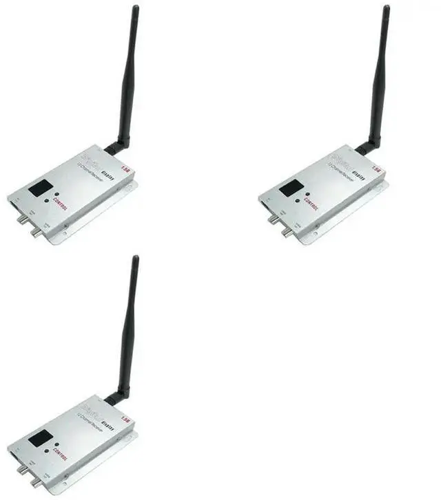 Main image of 3X FPV 1.5G 8CH 1500Mw AV Sender TV Audio Video Transmitter Receiver Combo For QAV250 250 FPV RC