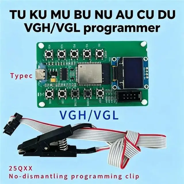 Alt view image 2 of 3 - For TV VGH/VGL Programmer Compatible Models- TU KU MU BU NU AU CU DU Units Included