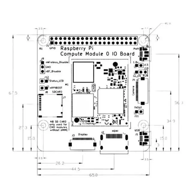 Alt view image 2 of 3 - CM0 Development Kit 1 PC Embedded Microcontroller Development Board-Cost-Effective And Low-Power CM0 Dev Module