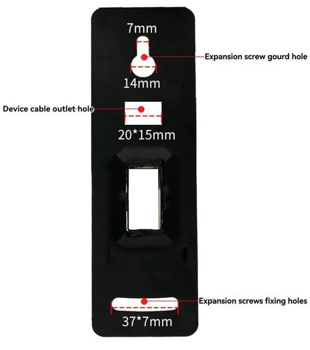 Main image of AT-1Pcs Sound Speaker Wall Mount Speaker Bracket Hanger Adjustable Angle Surrounding Wall Hanging Rack HiFi Bookshelf Box