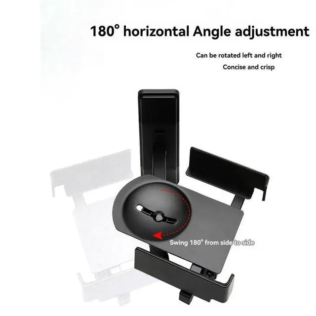 Alt view image 3 of 3 - AT-1Pcs Sound Speaker Wall Mount Speaker Bracket Hanger Adjustable Angle Surrounding Wall Hanging Rack HiFi Bookshelf Box