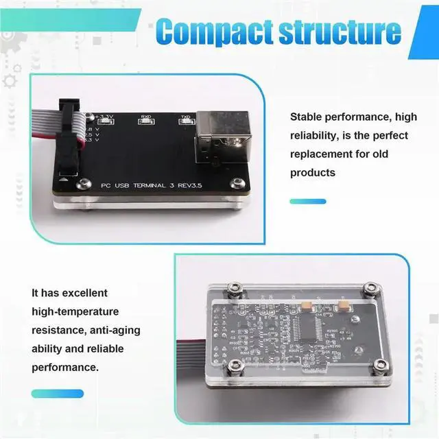 Alt view image 2 of 3 - For MRT PC3000 DFL High-Speed COM 3Rd Generation Crystal Version For The PC USB Terminal 3