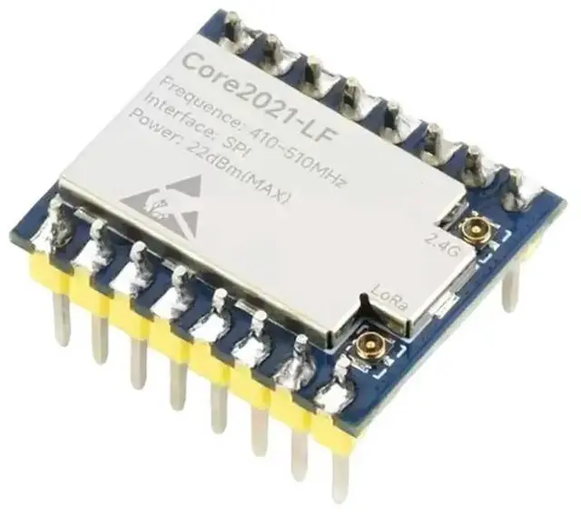 Main image of Home Compatible 4PCS Core2021-LF Core2021 Lora Dual Band Module 410Mhz-510Mhz LR2021 Low Power Multi-Protocol Iot Loraw