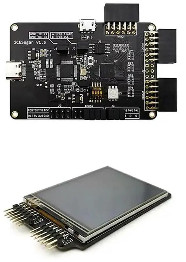 Main image of Icesugar FPGA Development Board USB-C Interface RISC-V Architecture Ice40up5k Open Source For Edge For Iot/For AI Projects