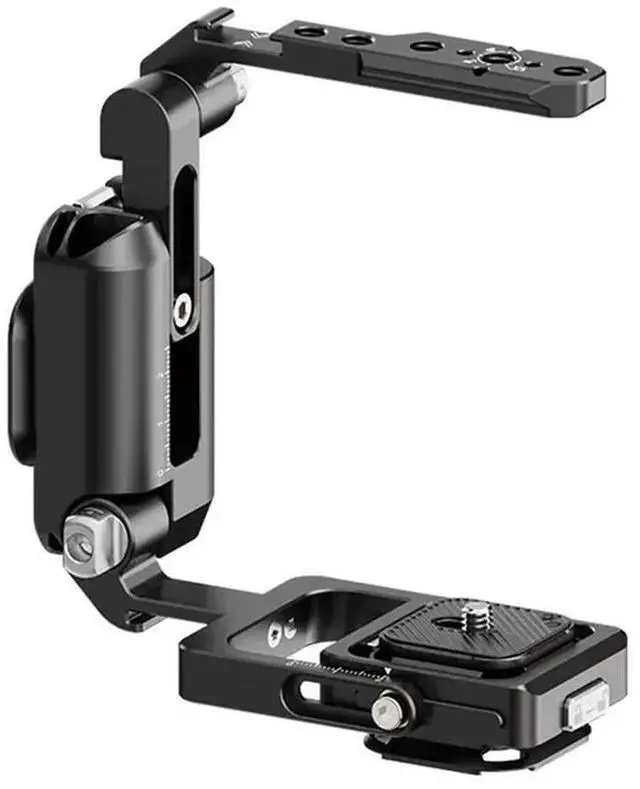 Main image of XJ01 Uka Universal Foldable Camera Cage With 2-In-1 Handle For DSLR Mirrorless Cameras- Tripod Gimbal Mount& Phone Clamp