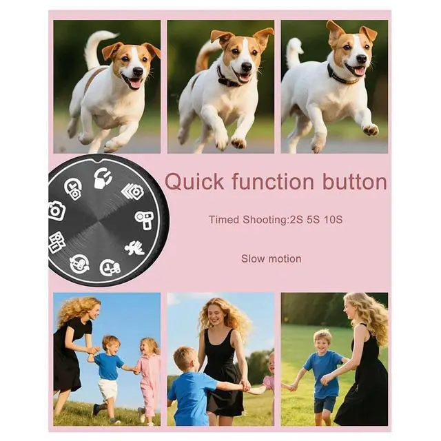 Alt view image 3 of 3 - Vlog Camera 5K Digital Camera With , Autofocus, 180° Flip Screen, Compact Design For Beginners, Teens Photography