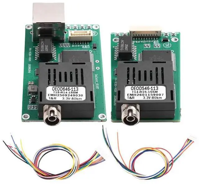 Main image of RJ45 Port TTL Optical Module 80KM DC 5.5-26V TX RX Optical Terminal Equipment TTL To Fiber Optic Module