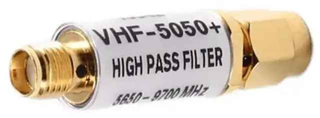 Main image of 1Pcs High Pass Filter VHF-5050+ 5650-9700Mhz Mini Circuits
