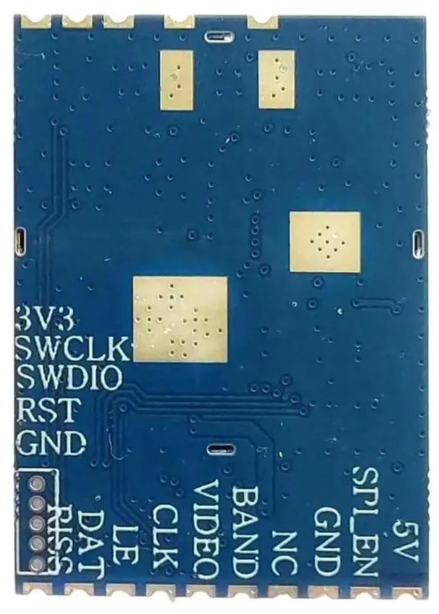 Main image of RX8200 Analog Video Transmission Receiver Module 6G- 8.2Ghz FPV High Sensitivity Clear Signal SPI RSSI Signal