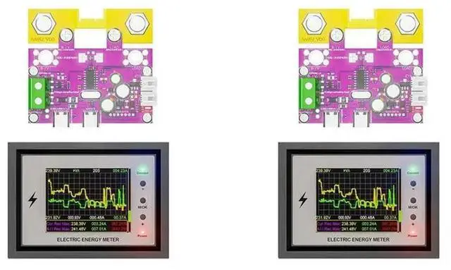Main image of 2X Capacity Tester DC 0-420V Tuya Digital Voltage Current Coulomb Meter Lithium Monitor 100A
