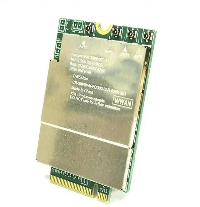 Alt view image 2 of 3 - T99W373 Dw5932e 5G Module M. 2 NGFF LTE Cat19 WWAN Card For Latitude 7350 7450 7650 9450 Notebook Laptops