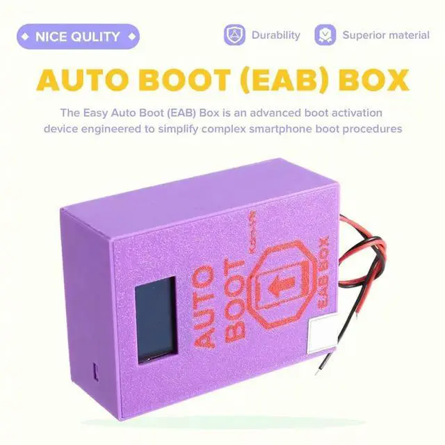 Alt view image 3 of 3 - Easy Auto Boot(EAB) Repair Box Flash 64 Box Compatible F64 BOX Mipi Easy Jtag Medusa Pro Box-Random Color