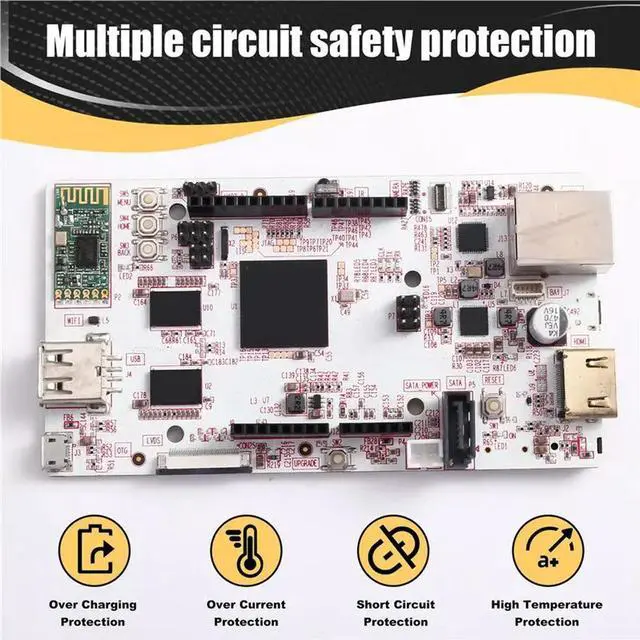 Alt view image 3 of 3 - For Vivactpcduino V3 Development Board For Mixly Pcduino Maker Educational STEM 1000Mbps Openvg 1.1