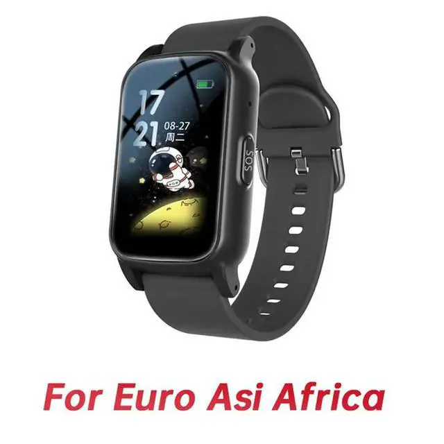 Alt view image 3 of 3 - 2X 4G Elderly Watch With GPS,SOS,Fall Detection Emergency Support,AI Health Monitoring For Elderly Black A