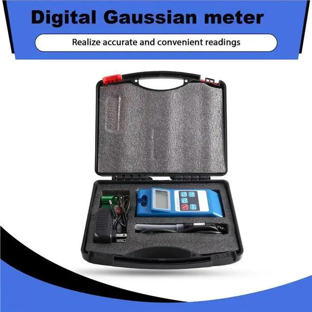 Alt view image 2 of 3 - WT103 Digital Gauss Meter High Accuracy, Magnet Exterior Magnetic Field Intensity Tester US PLUG Instrument