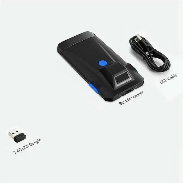 Alt view image 2 of 3 - 2D Phone Back Clip Bluetooth Reader Data Matrix Code 1D 2D QR For Android IOS System