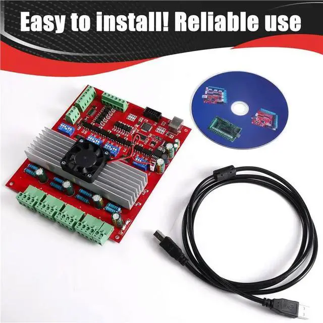 Alt view image 3 of 3 - For MACH3 Super USB Interface Motion Control Card Flying Carving Card Carving Machine Control Board CNC4-Axis Port Board