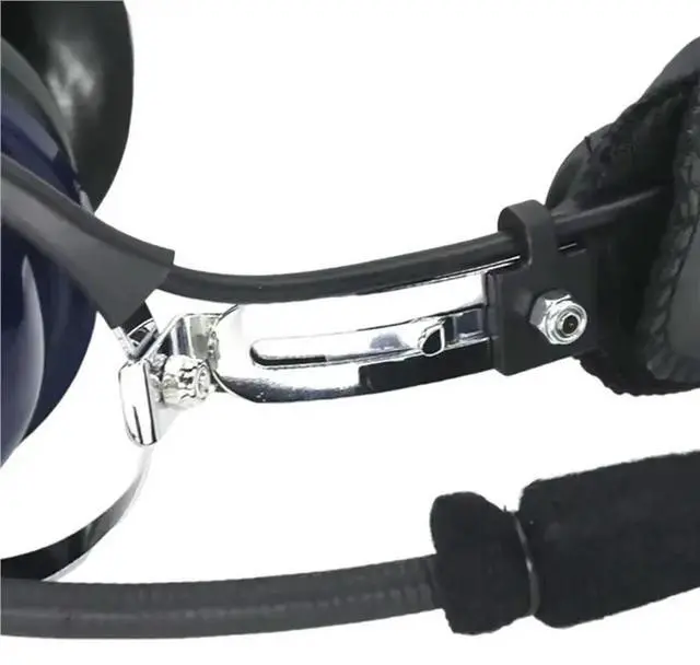 Alt view image 3 of 3 - Mini XLR5 Jack Coiled Cable For Kenwood Baofeng UV-5R Radio- Pilot Headset ANR Aviation Mic Noise Cancelling