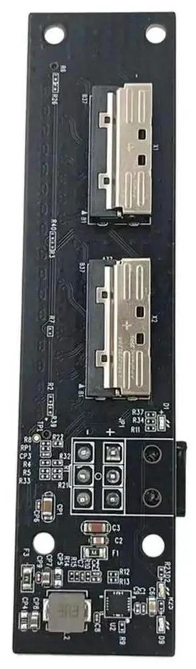 Alt view image 3 of 3 - MCIO 8I 2X To Pcie 5.0 X16 Slot Adapter GEN5 For Network Graphics Video Card GPU With 6 Pin Power Support