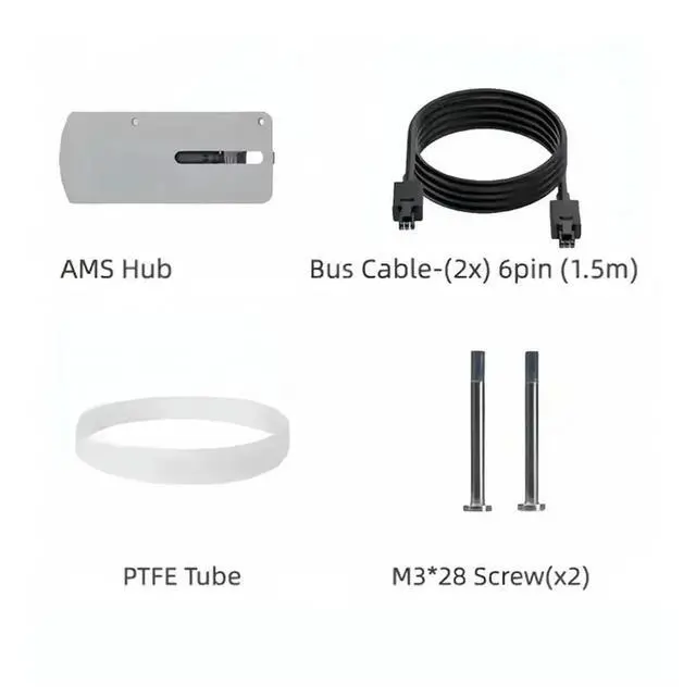 Alt view image 3 of 3 - AMS Hub For AMS Hub Expand AMS Connection AMS Unit Multi-AMS Printer Accessories