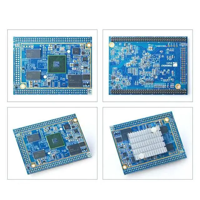 Alt view image 2 of 3 - 4418 Core Board+Heat Sink S5P4418 Quad Core 1+8G EMMC Gigabit LAN Open Source Android 7.0/Ubuntu/Openwrt Core Board