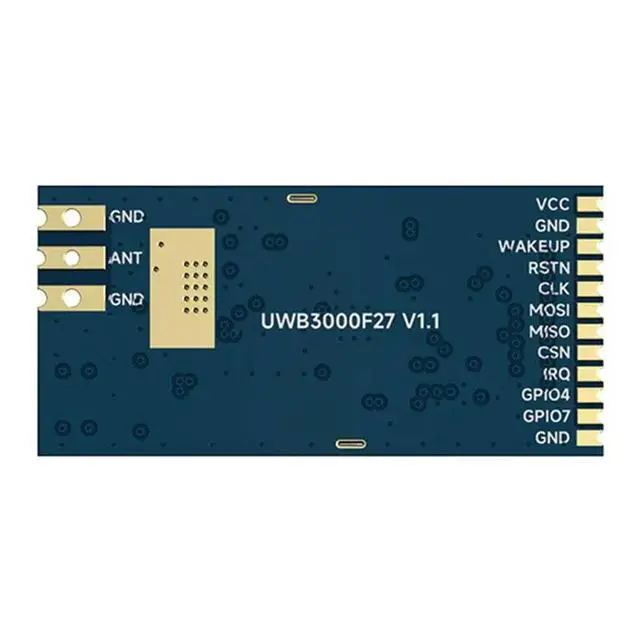 Alt view image 3 of 3 - Indoor Positioning Module Decawave' S DW3000 UWB 2 Pieces, Directional Ranging 500Mw UWB3000F27, Accuracy 10Cm