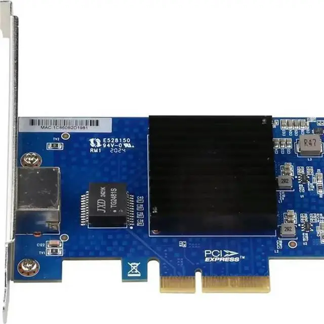 Alt view image 2 of 3 - 3X PCIE 3.0 4X 10G Network Card AQC107 Server NIC Compatible With X8/X16 For Linux Win10/11 System
