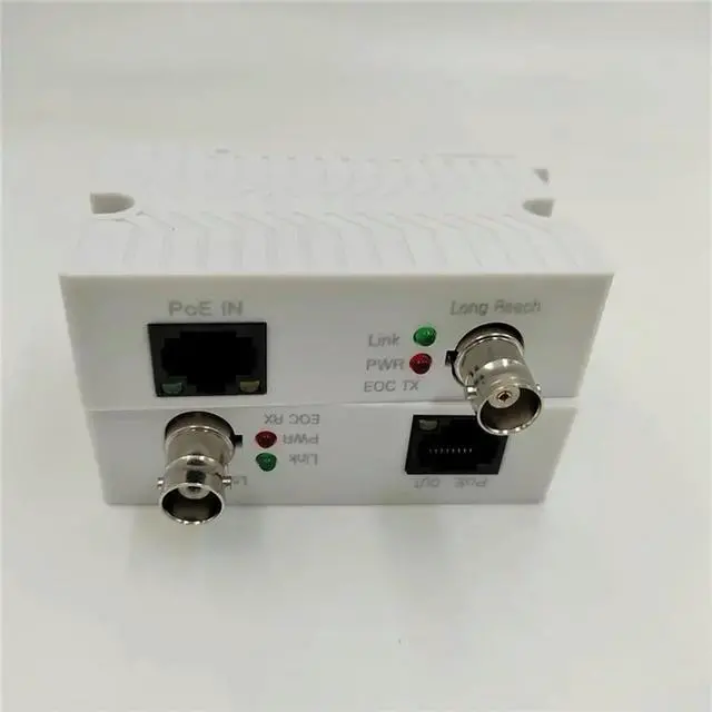 Alt view image 2 of 3 - POE Over Coax EOC Converter For Power And Data Transmission Over Regular Over Coax Max 3000Ft Converter