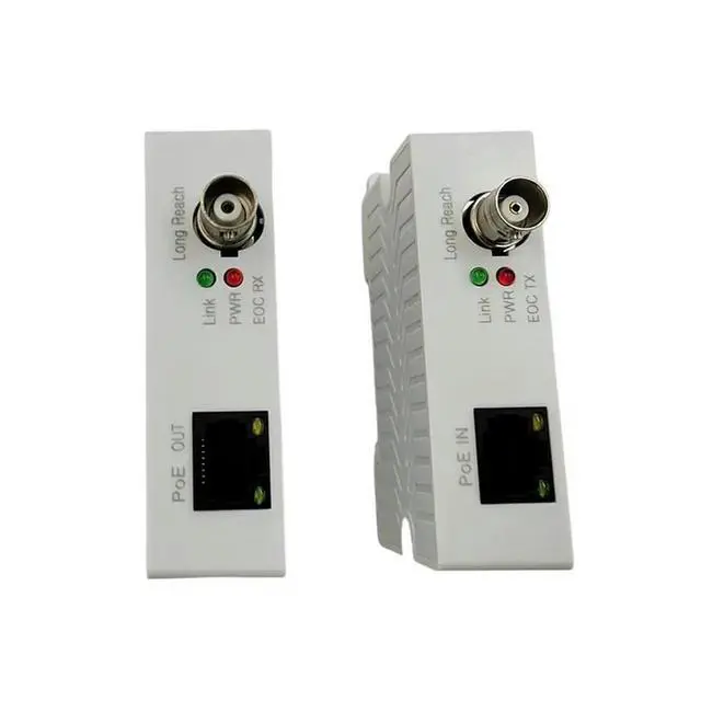 Alt view image 3 of 3 - POE Over Coax EOC Converter For Power And Data Transmission Over Regular Over Coax Max 3000Ft Converter
