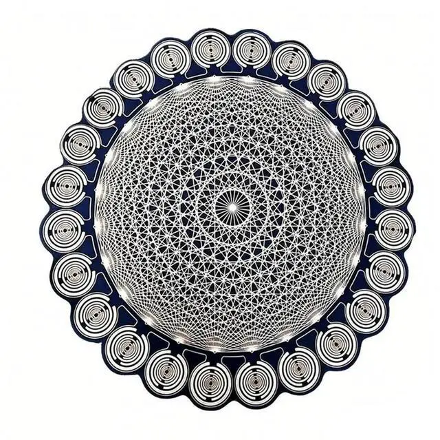 Main image of MWO Polarized Optical Disc Multi Frequency Wave Oscillator Sacred Geometry Energy Balancing Plate For Crystals