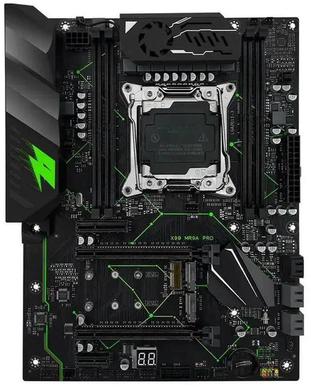 Main image of LGA 2011-3 X99 MR9A PRO Motherboard Supports Xeon E5 V3 V4 CPU DDR4 Four Channel RAM NVME M. 2 X2 ATX TPM2.0 Interface