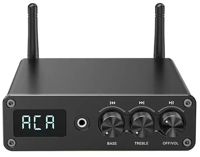 Main image of Mini Bluetooth Digital Audio Power Amplifier 300W+ 300W TPA3255 Speaker Amplifier Desktop Home Receiver EU Plug