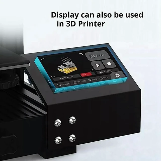 Main image of 3X NEXTION HMI LCD Touch Display NX4832K035 3.5-Inch Resistive Display Enhanced Series UASRT TFT LCD Module