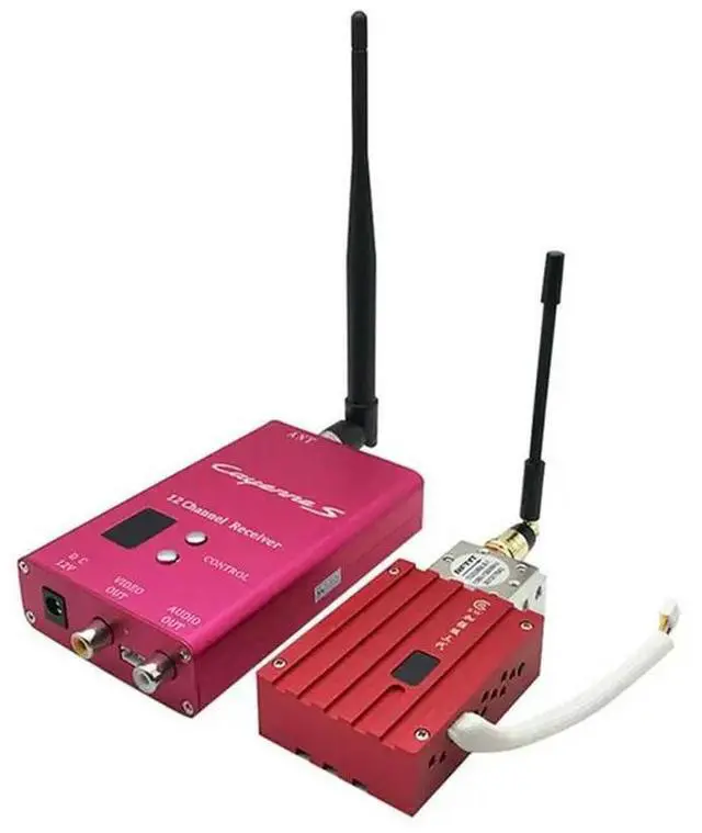 Main image of FPV VTX+ VRX Transmitter And Receiver 8W 1.2G 1.3G Long-Distance Video Transmission Enhanced Version Equipment