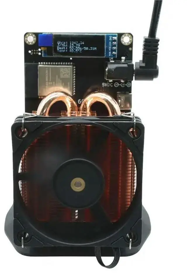 Main image of For Gamma 601 BTC Solo Miner 1.9TH/S 30W BM1370 Asic Chip Bitcoin Crypto Miner Silent Fan US PLUG