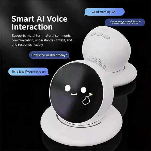 Alt view image 2 of 3 - AI ligent Robot Voice Robot Electronic Interactive Companion For Adult Driving Assistant Gift