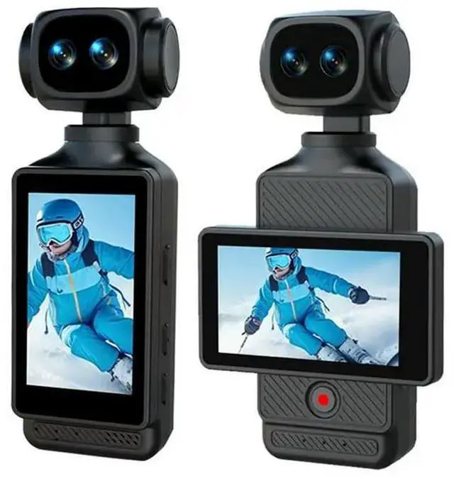 Main image of Dual Lens 5K Digital For Video Camera EIS Anti-Shake Action Camara Cam Pocket Vlog Recording Functionality For Camcorder